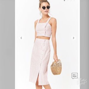 Stripe Midi set